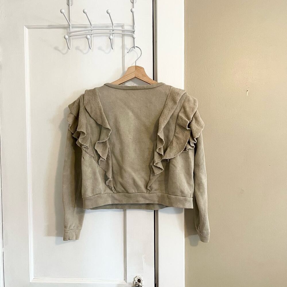 Loveshackfancy ruffle sweatshirt - image 4